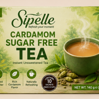 Sipelle Cardamom Tea Without Sugar